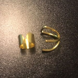 Ear Cuffs costume jewelry - set of two